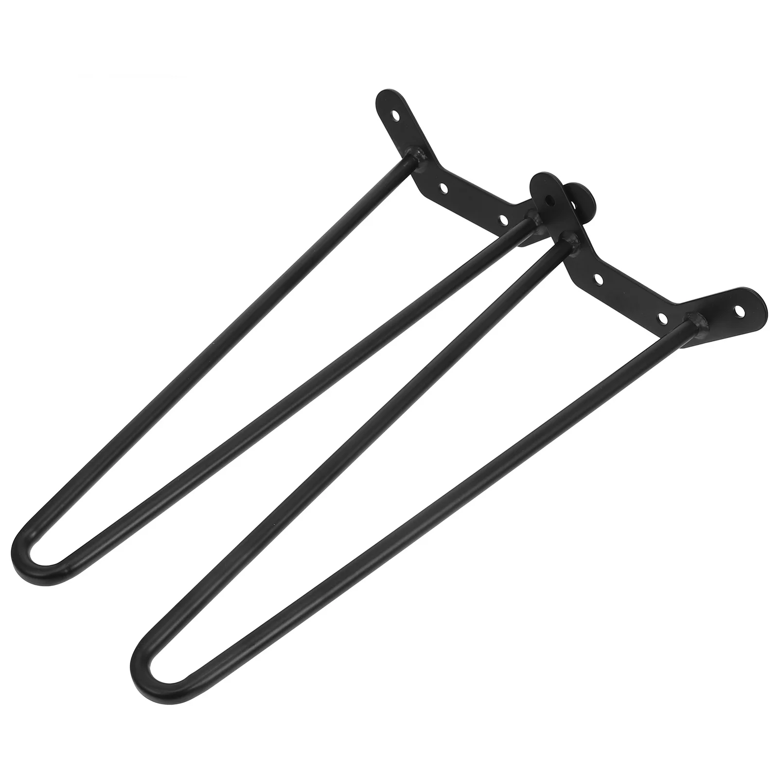 Pieds en épingle à cheveux en métal pour Table Simple, 2 pièces, pour remplacement de meubles, Style industriel Durable, bureau, Table basse, extrémité de banc, armoire latérale