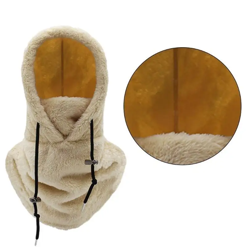 

652F Men Face Cover Versatile Sports Cap Hooded Hat Winter Outdoor Costume Accessory