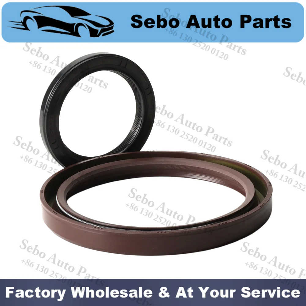 High Quality New for 91212-R1B-A01, 91214-RNB-A01 2PCS Crankshaft Crank Oil Seal Front & Rear For Honda Acura