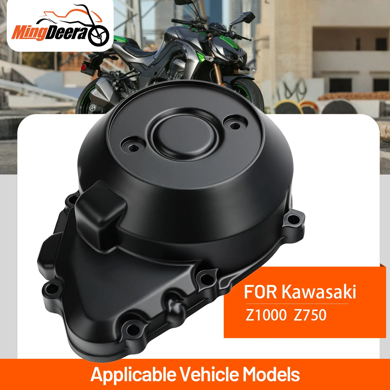 

Motorcycle Engine Stator Crankcase Gasket Right Engine Stator Cover For Kawasaki Z750 Z750S 2003-2006 Guard Cap Lid Protector