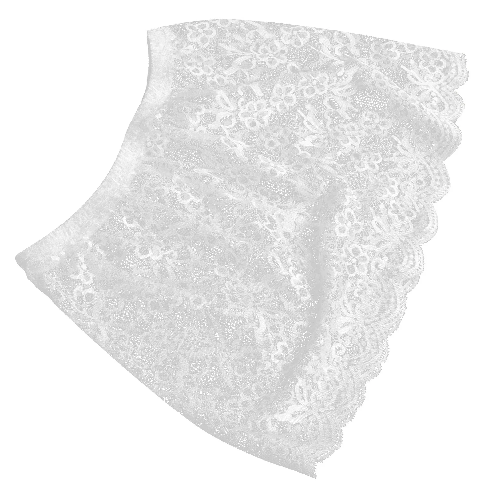 

Skirt Extender Lace Mini Skirt for Teens Plus Size Fashionable Design Hip Coverage Spring Fall Wear Half-Length Shirt Extender