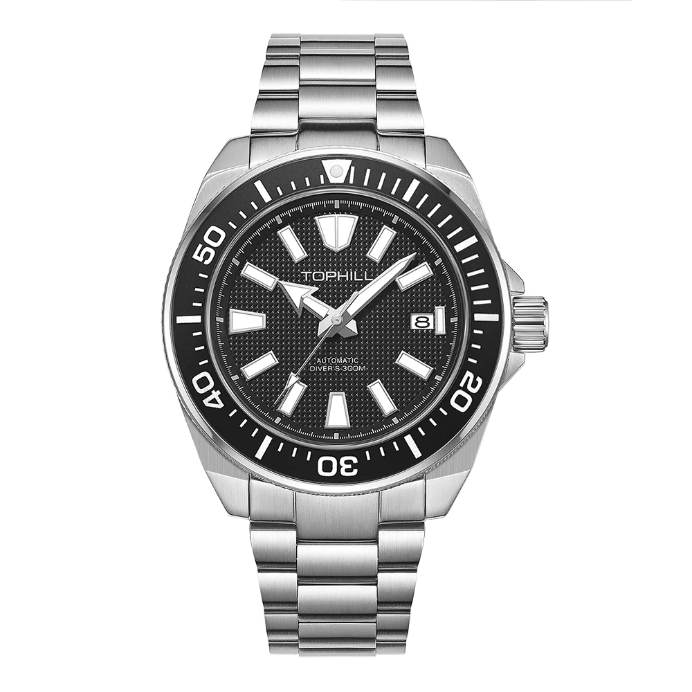 Men's Diving Watch, Sapphire Calendar Waterproof Design