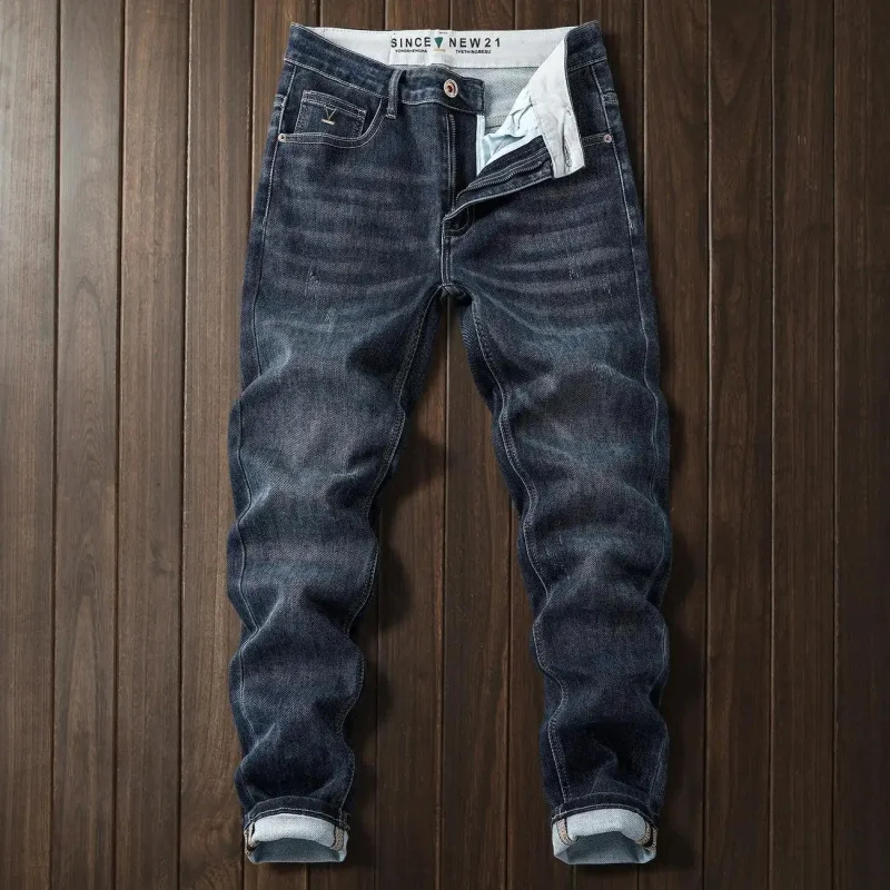 

2026 New Collection Men's Premium Denim Jeans Slim Fit Straight Slim Stretch Fashion Casual Versatile Stylish Luxury Soft Comfor