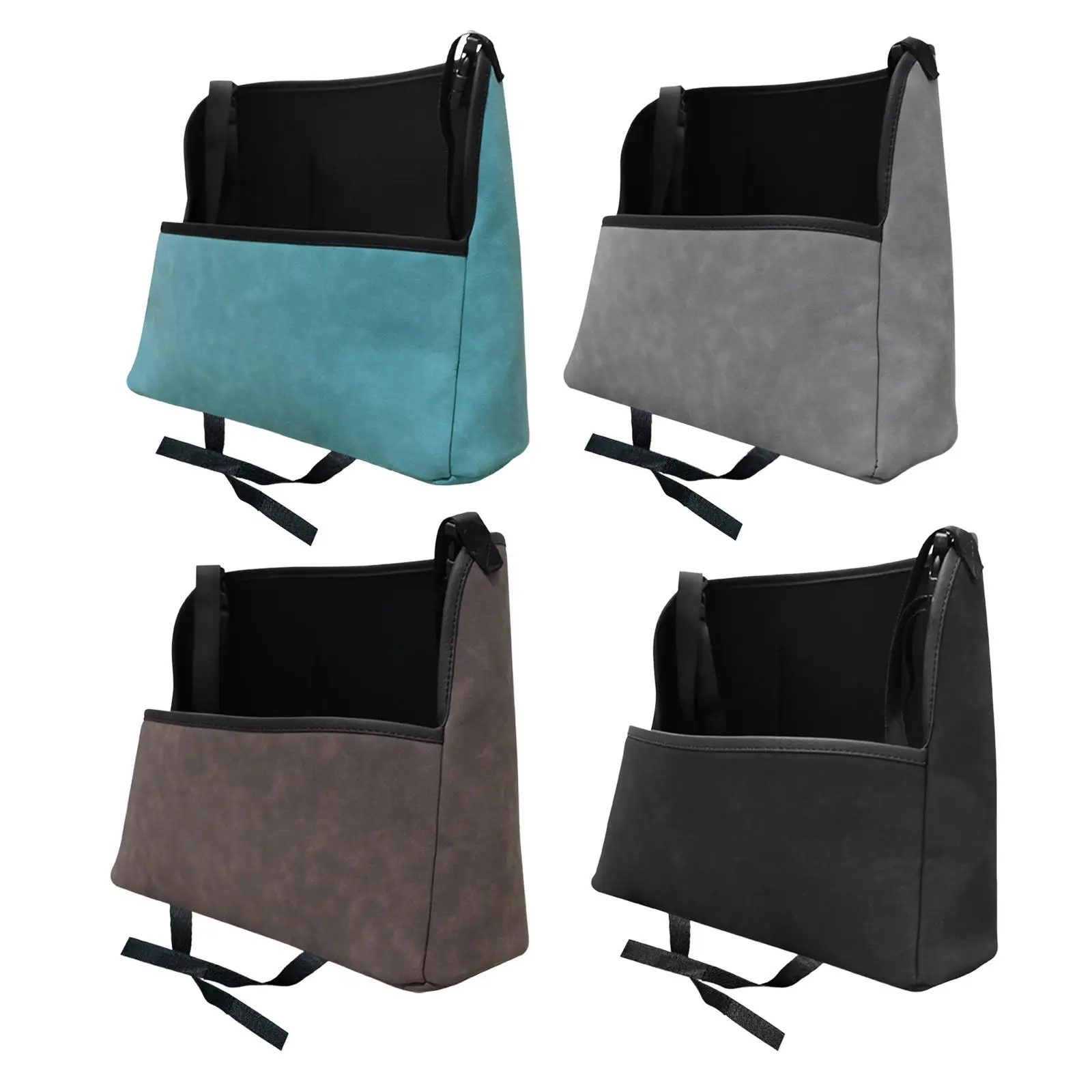 universal Organizer, Backseat storage Trash Hanging Bag Seat pouch PU Leather bag for Purse