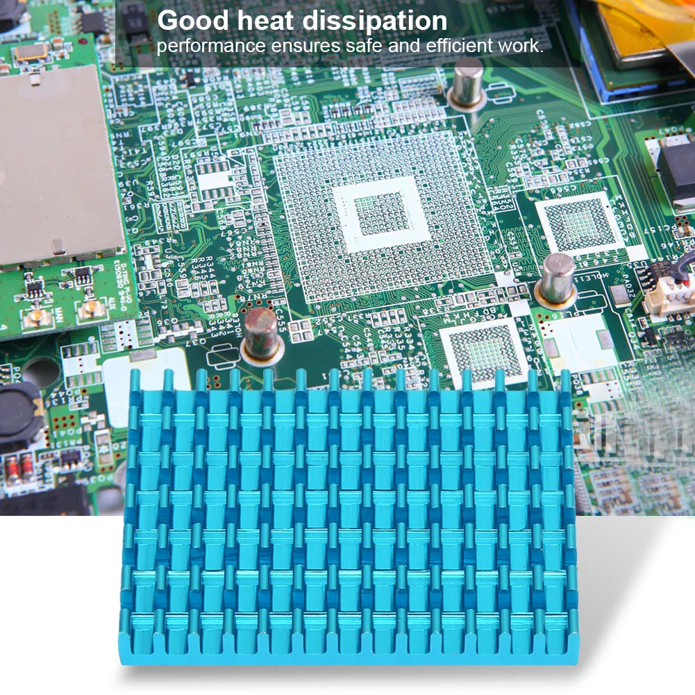 

P40530-Bu Aluminum Chip Cooler - Heat Sink Cooling Fin for Circuit Board