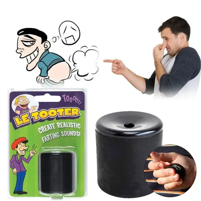 Farting Sounds Fart Pooter Gag Joke Machine Party Squeeze Fart Tube Funny Spoof Plastic Toys For Children's Gift Prank Toys