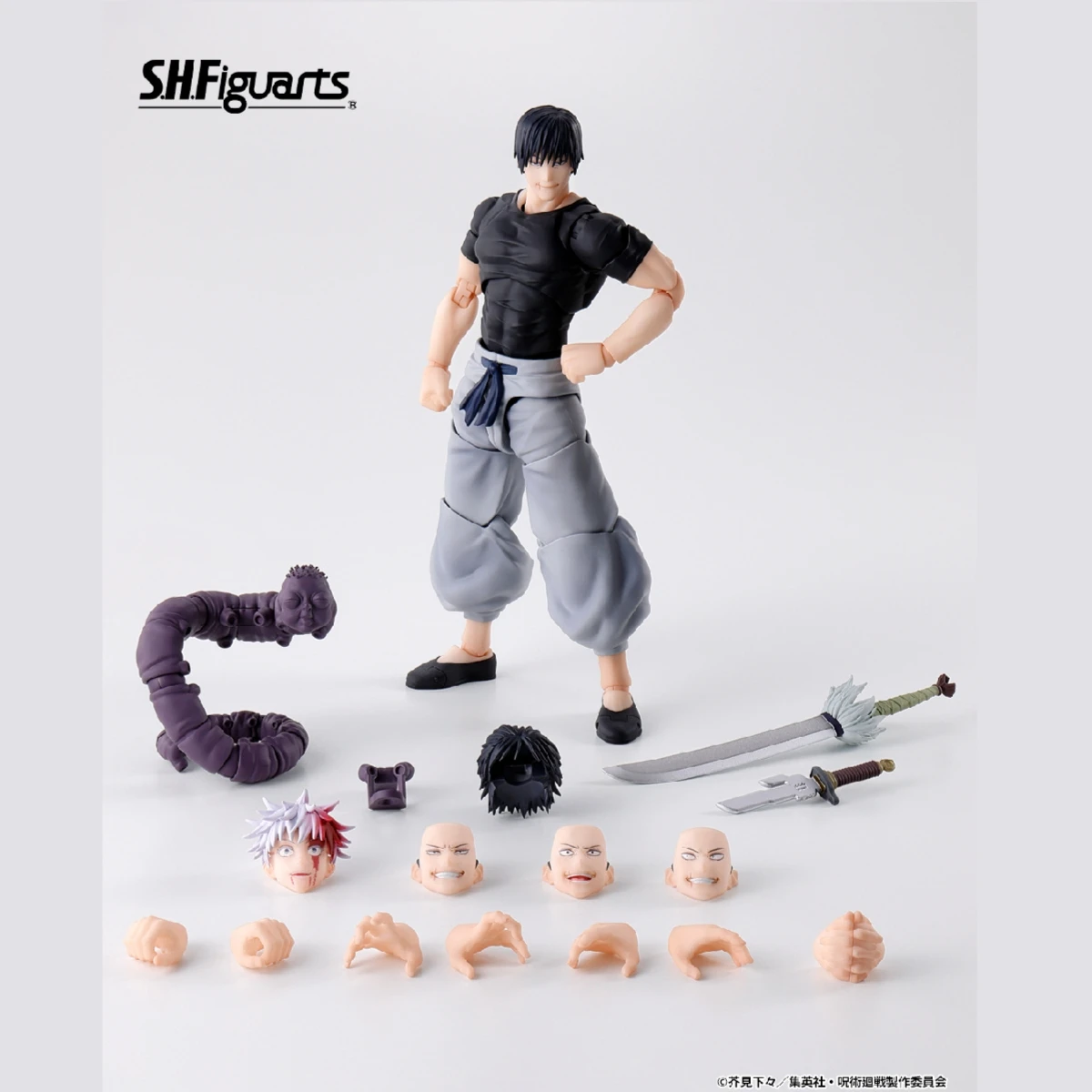 

Original Bandai SH Figuarts SHF Jujutsu Kaisen Fushiguro Toji Action Figures Anime Model Toys Collection Gifts
