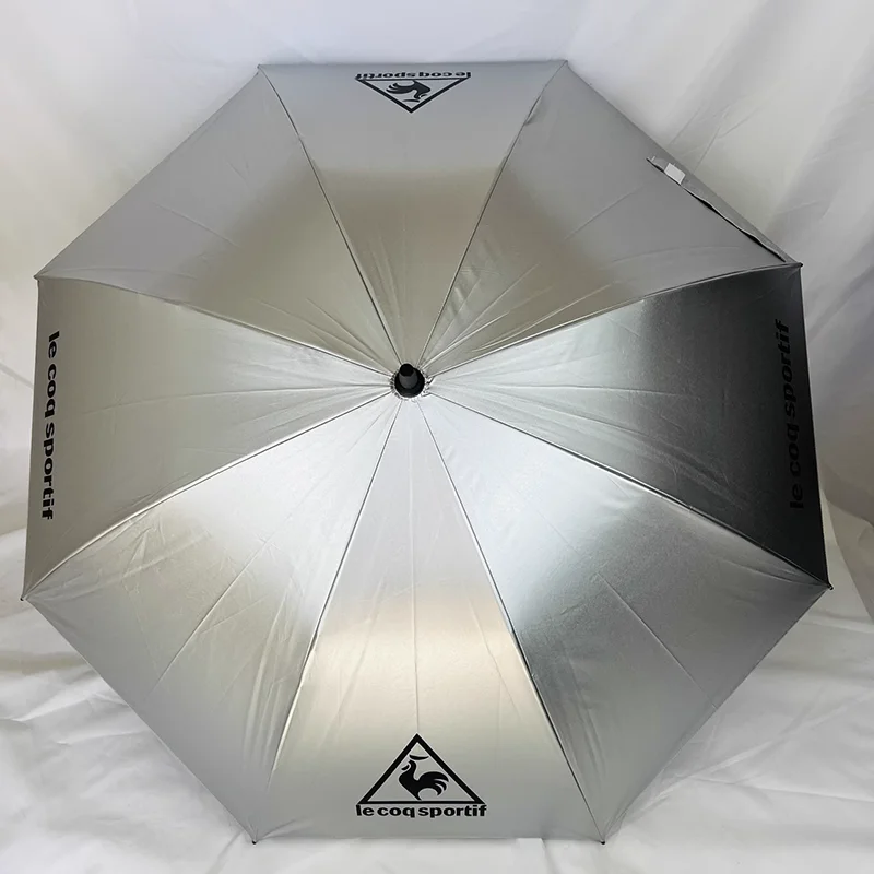 116cm Silver coating for sun protection UV protection sun large umbrella for both weather and wind protection ultra light UPF50+