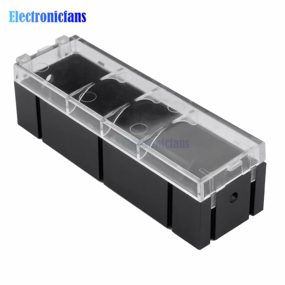 Verbindbarer 21700 Batterieschlitz, lötfreies Lithium-Batteriegehäuse, elektronische Hochstrom-Kupfersäulenhalterbox – Detail 33