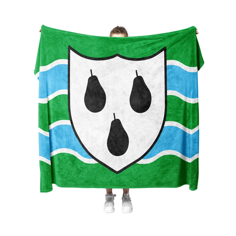 Aertemisi Worcestershire England Pet Blanket for Small Medium Large Dog Cat Puppy Kitten Couch Sofa Bed