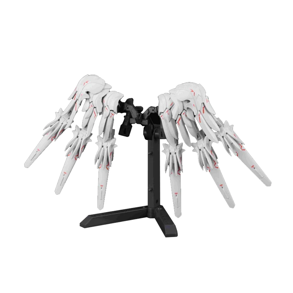 

Suxin HG RG 1/144 Snow White Cannon Wing Machine Girl Feather Cannon Wings Accessory Assembled Model