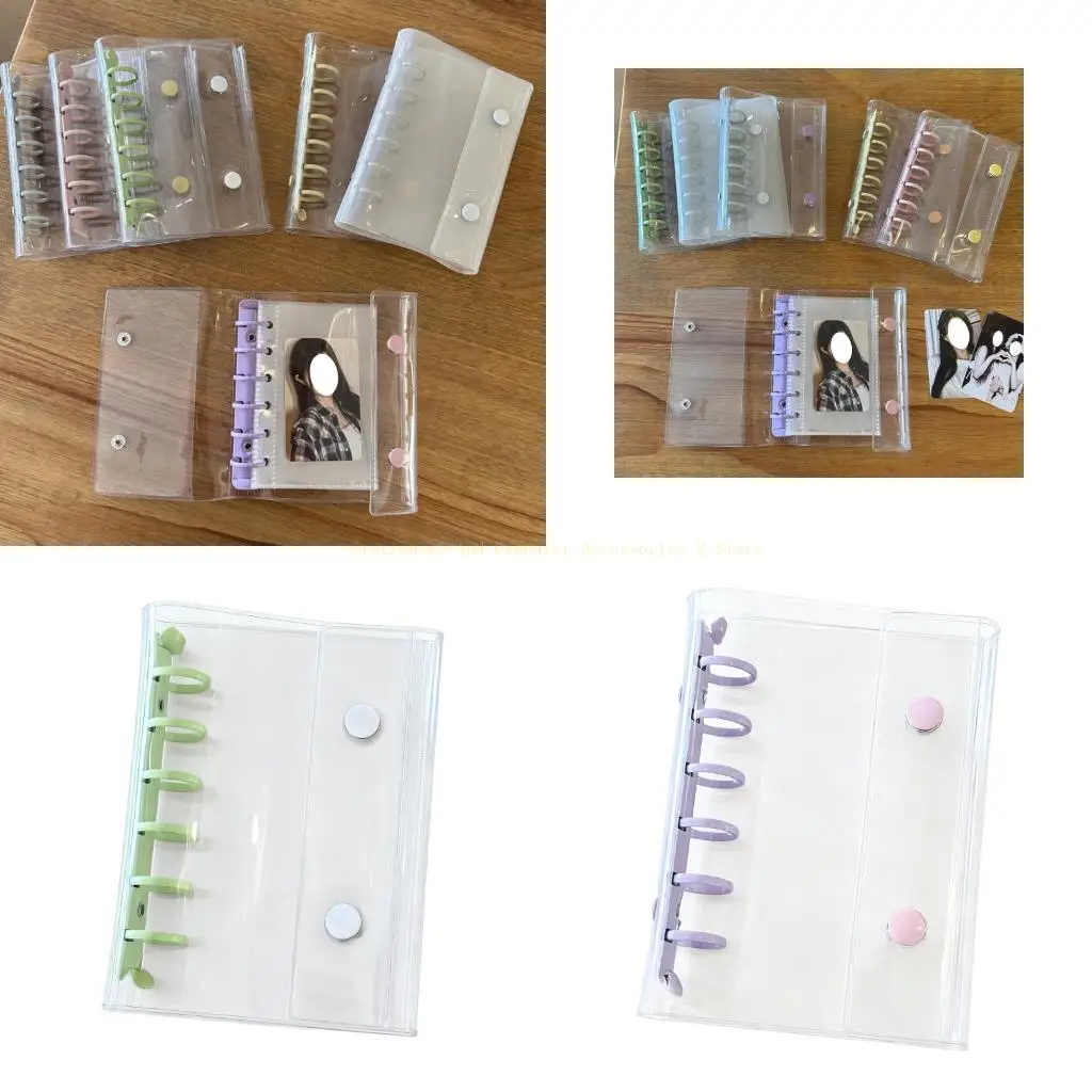 Size Detachable Notebook Quality Paper Interchangeable Pages Removable Rings Binder Notebook Smooth Writing Design