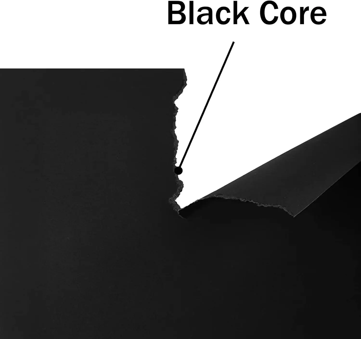 حجم A4 بطاقة ورقية سميكة بلمسة نهائية سوداء غير لامعة لسكرابوكينغ كرافت بطاقات صنع سمك 230GSM