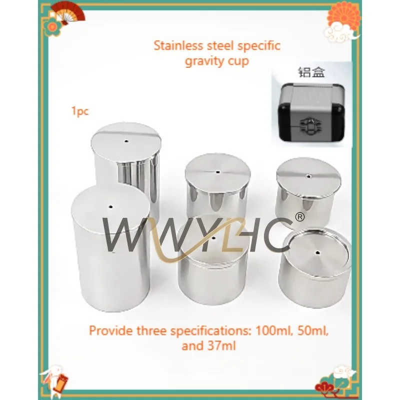 Coating Density Cup Liquid Specific Gravity Cup Liquid Densimeter Pycnometer for Paint Testing