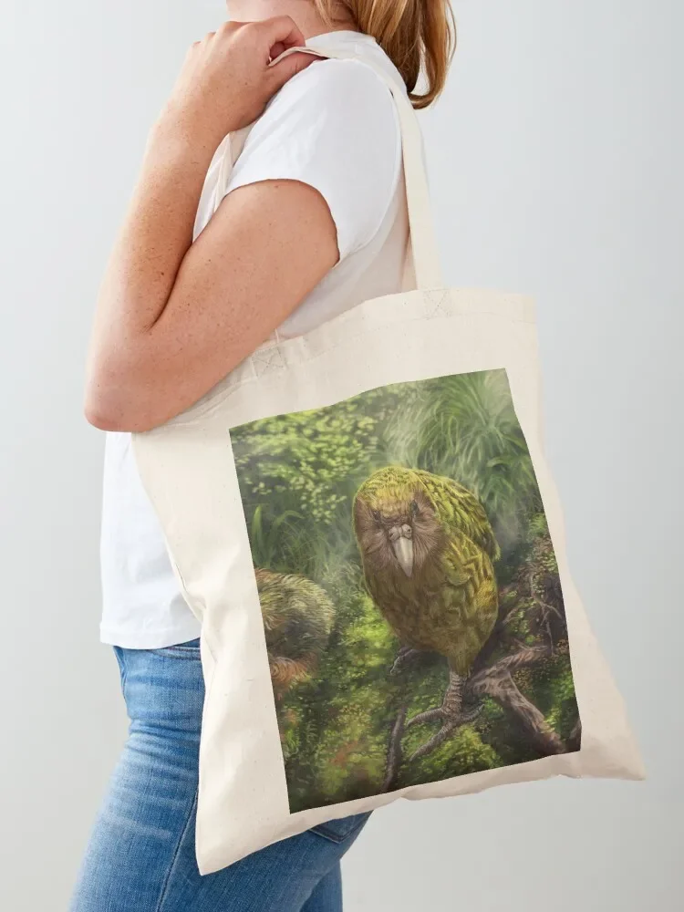 Kakapo Tote Bag reusable shopping bags reusable shopping bag Women's beach bags custom bags