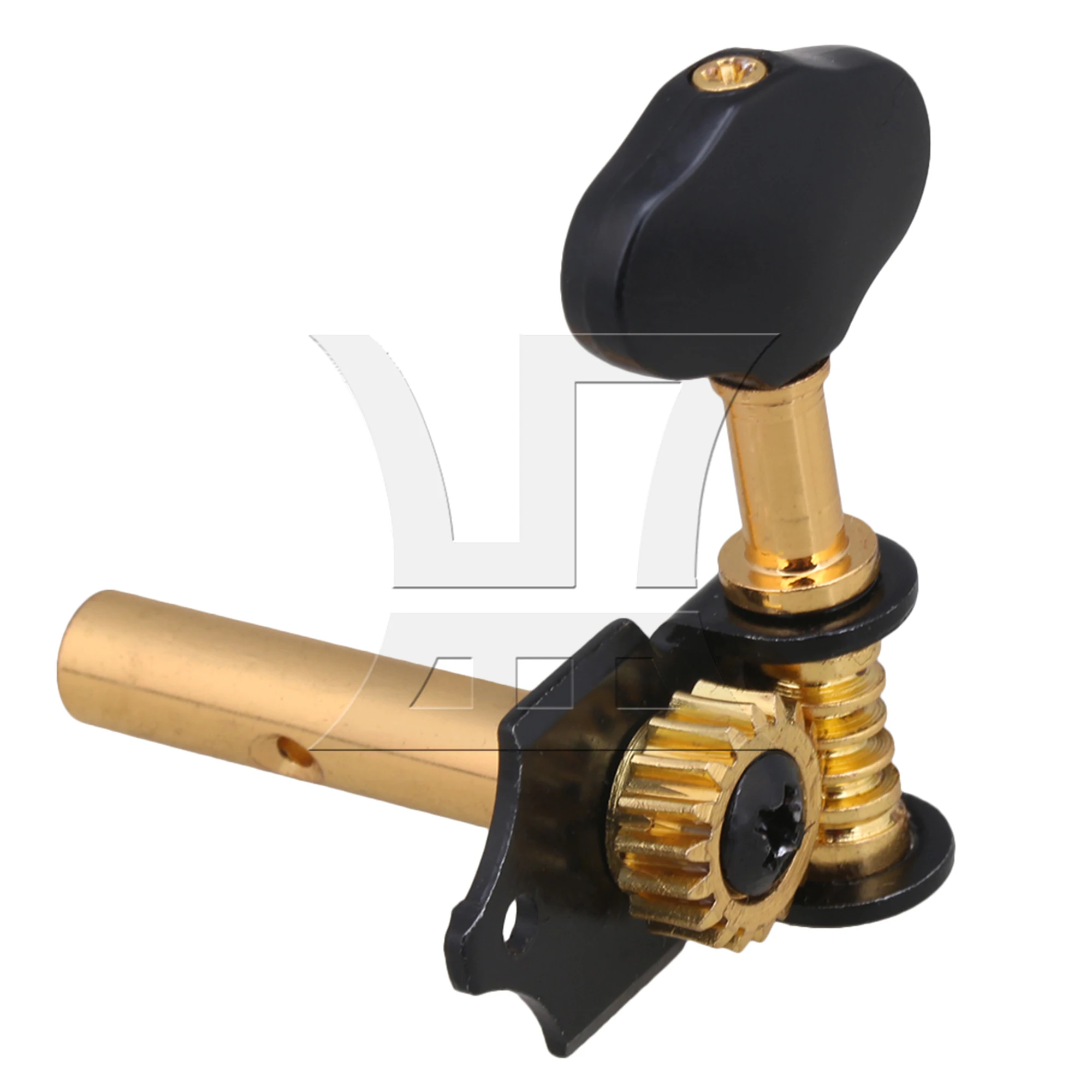 

Yibuy 48 шт. 24R24L колки для настройки электрогитары передаточное число 18:1 сливовая ручка черный и золотой для помогает заменить сломанные ручки