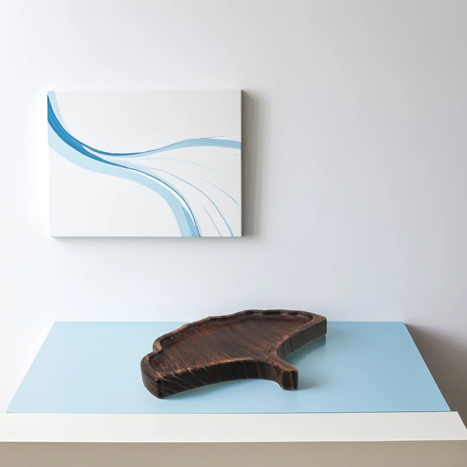 

Wooden Tea Tray Leaf Shaped Retro Design Material Coffee Table Decor Kitchen Counter Snack Plate Multifunctional Use