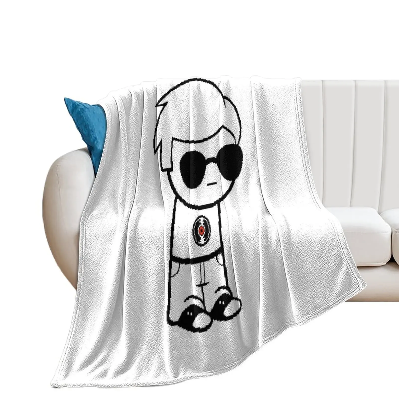 Dave Strider Homestuck Throw Blanket Multi-Purpose Blankets For Sofas Flannels Blankets