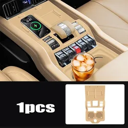 Silicone For BYD Equation Leopard 8 2024 2025 Car Central Control Gear Shift Panel Wireless Charging pad Decoration Cover Trim