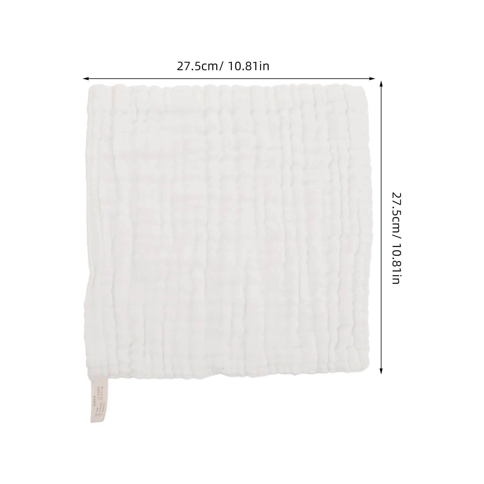 10 Toallitas de Algodón para Bebé, Toallas de Gasa Suaves para Recién Nacidos, Paños para Regurgitaciones para Piel Sensible, Toalla de Saliva para Baño de Bebés