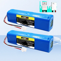 Rechargeable Li-ion Battery for Robot Vacuum Cleaner Compatible with Xiaomi Lydsto R1 Viomi S9 Roidmi Eve Neabot Q11 ROEMO SYB2