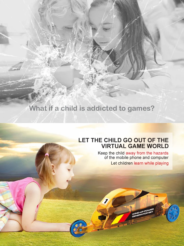 DIY مولد الطاقة كرنك اليد BikeA مولد صغير يمكن أن يخلع مستقبلي. يساعد على زراعة الأطفال اليدوية والإنشاء #2