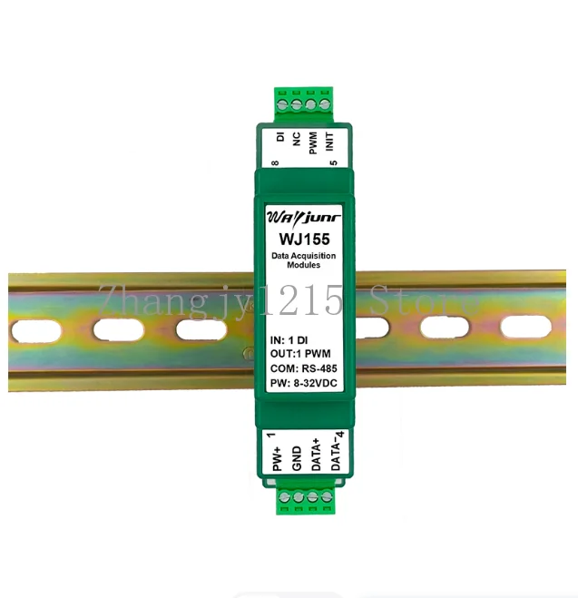 2-Channel PWM Duty Cycle Signal To RS485 Modbus RTU Module PWM Frequency Measurement