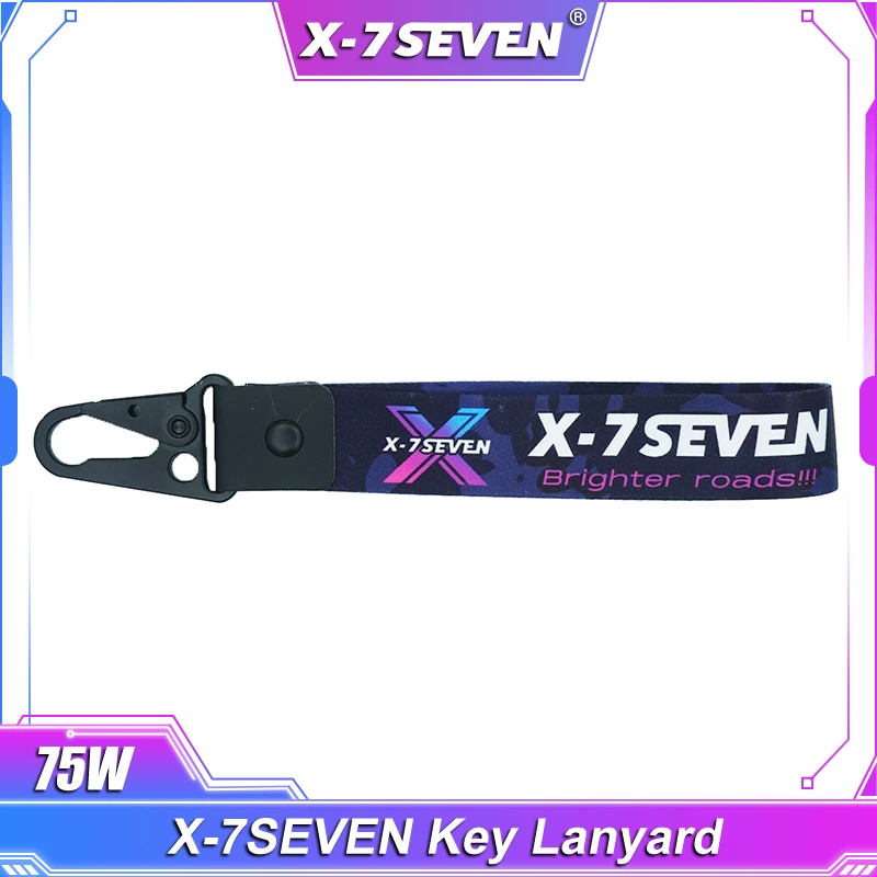 X-7SEVEN Key Rope Buckle Anti-lost Bracelet Rope Pendant Multi-functional Trend