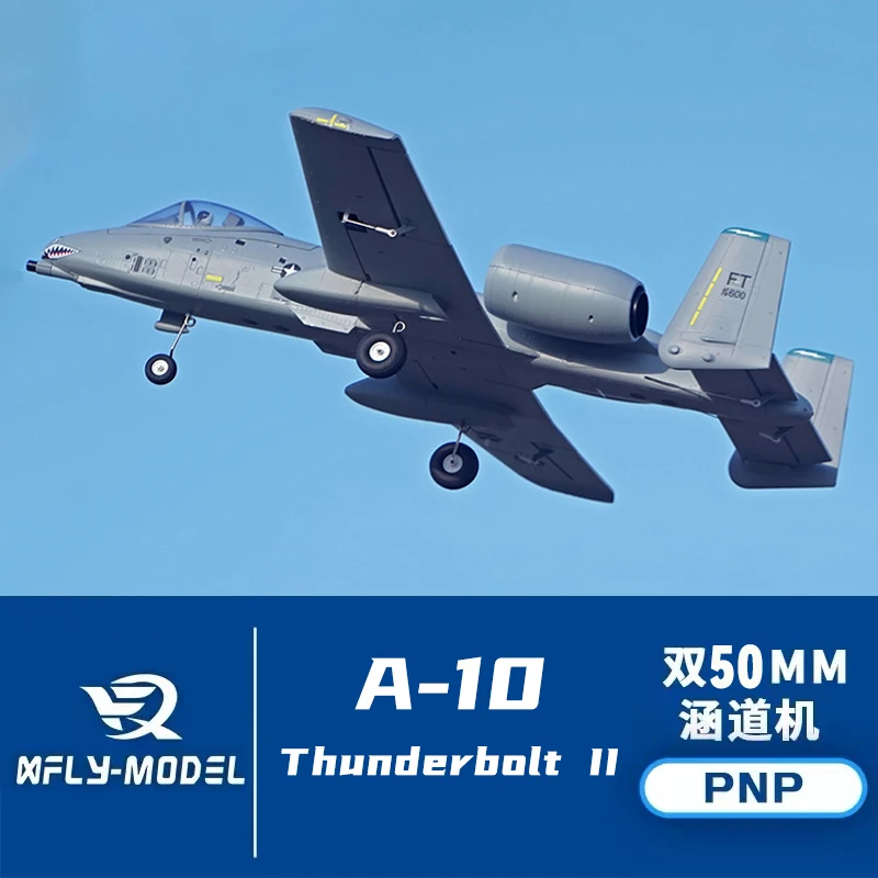

XFly Double 50mm A-10 Thunderbolt II KIT/PNP RC Single Wing Culvert Electric Aircraft Fixed Wing Remote Control Adult boy Toy