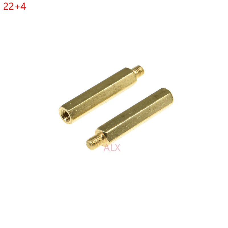20PCS M3*22+4MM Hex…