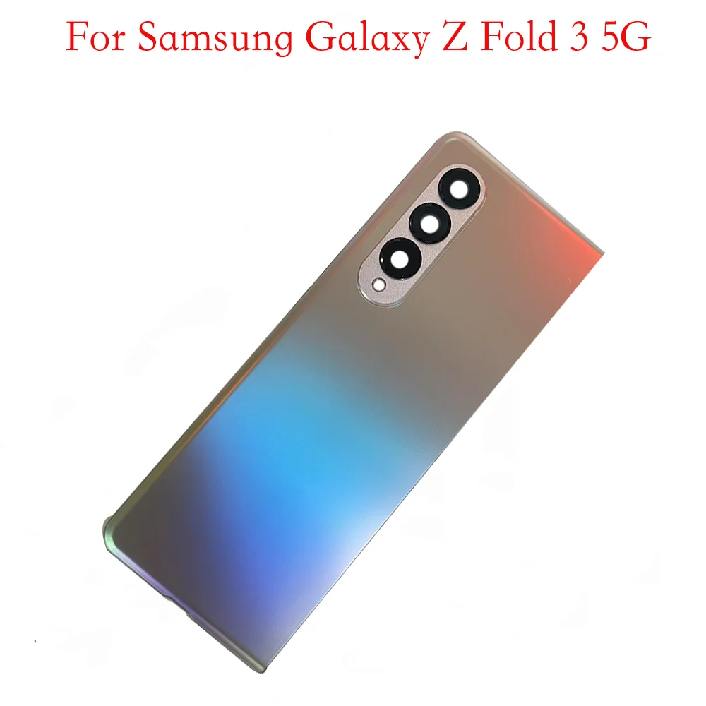 For Samsung Z Fold3 5G z fold 3 F926B Back Glass Cover Replacement Rear Housing Battery Cover With Camera Lens