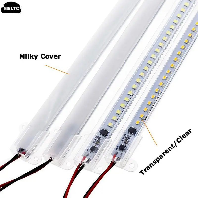 LED Rigid Light Strip Bar Light High Brightness 2835 LED Clip 30/40cm 72LEDs Rigid Strip Saving LED Tubes LED Rigid Light Strip