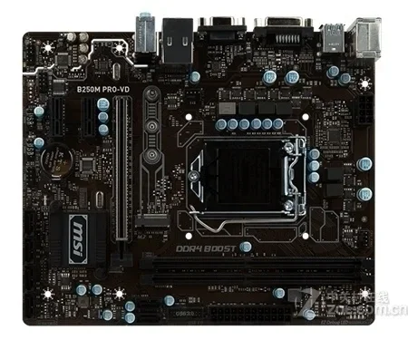 For MSI B250M-ICAFE PRO V F 1151 pin with M.2 DDR4 memory flush quality assurance one year