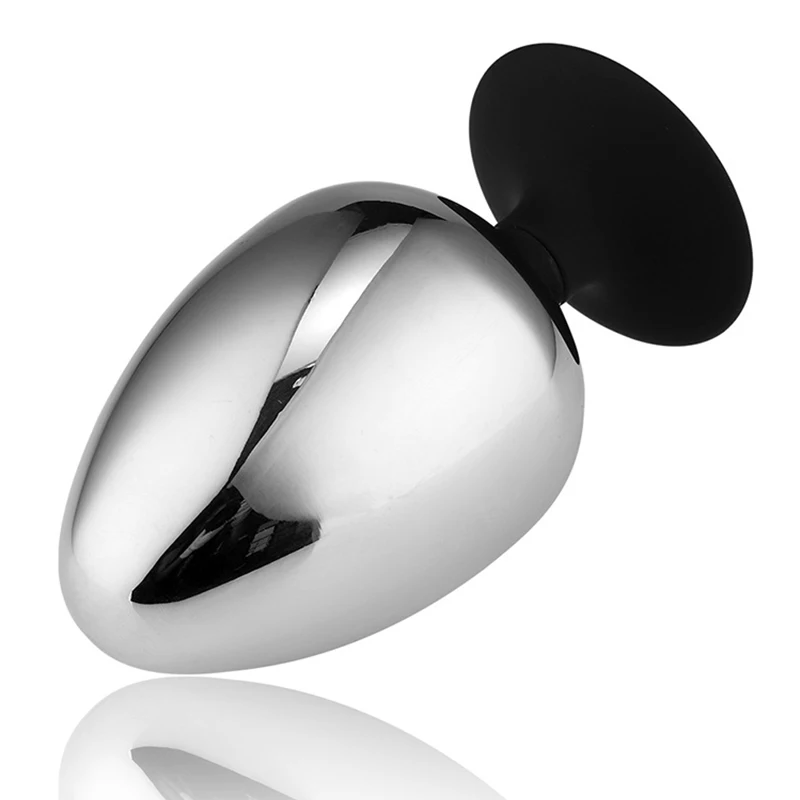 Extra Large Metal Anal Plug Stainless Steel Butt Plug for Anal Stretching BDSM Accessories Couple Anal Speculum Intimacy Sex Toy