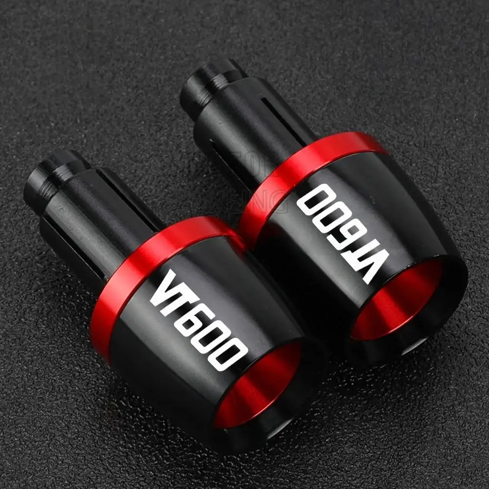 For HONDA VT 600 750 1100 VT600 VT750 VT1100 Universal 22mm Motorcycle Handlebar Grips Bar Ends Cap Handle Counterweight Plug