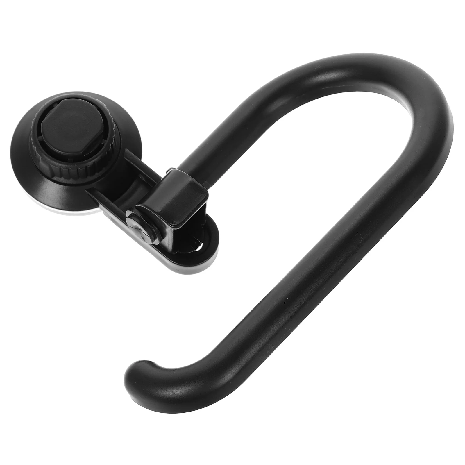 

Toilet Paper Tissue Holder Suction Cup Towel Bathroom Hook Black Abs Portable Hooks