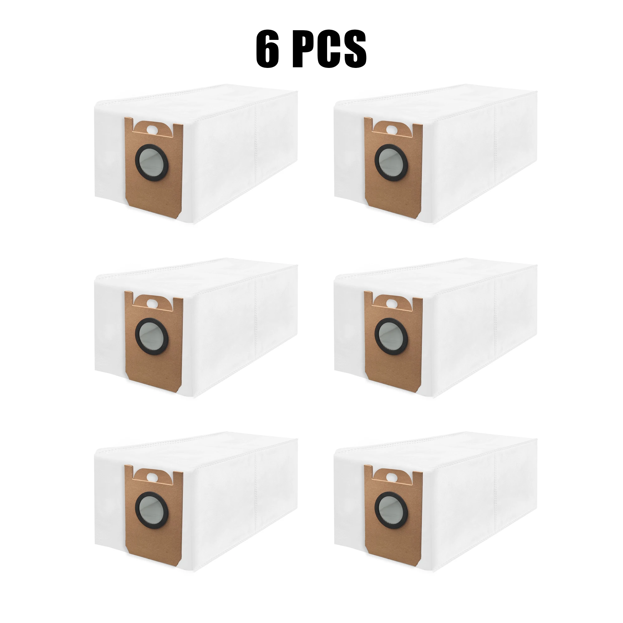 Dust Bag Compatible with SwitchBot Robot Vacuum Cleaner K10+/S1 Plus(W) Replacement Paper Pack Consumables Accessories