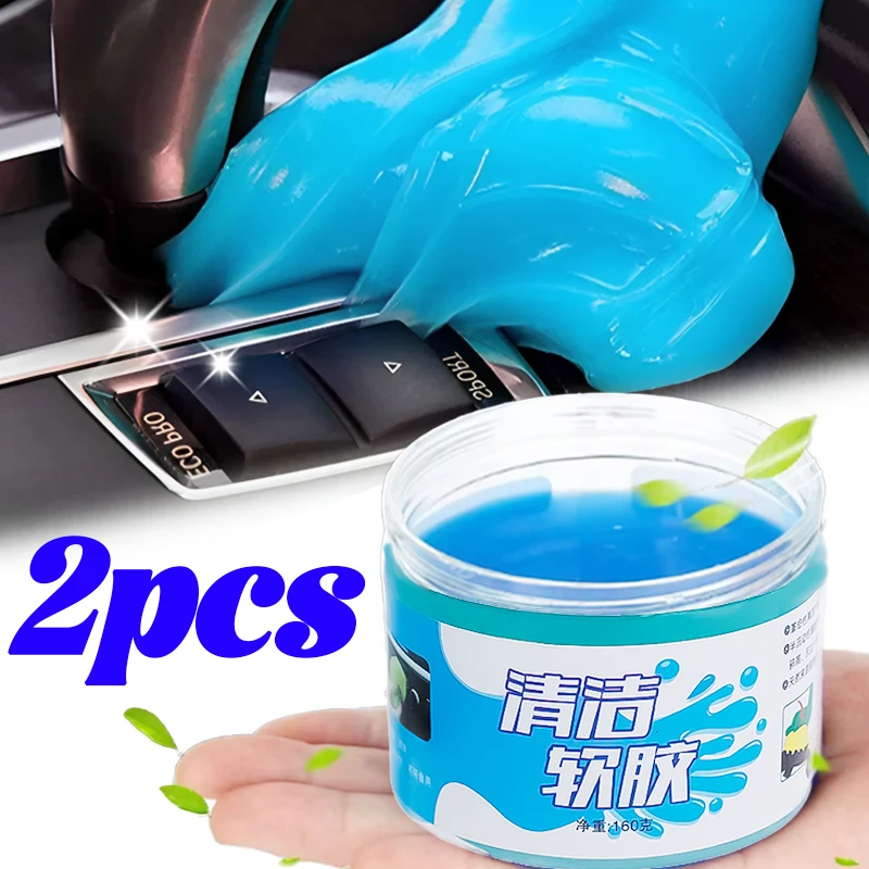 Super Stof Schone Klei Stof Toetsenbord Reiniger Slijm Speelgoed Schoonmaak Gel Auto Gel Modder Stopverf Kit Usb Voor Laptop Reiniger Lijm Auto