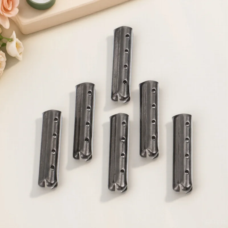 100 Stücke Kupfer Metall Schnürsenkel Tipps Runde Kopf DIY Reparatur Schnürsenkel Aglets Glatte Universal Enden DIY Schnürsenkel Hut Seil Aglet Tipps