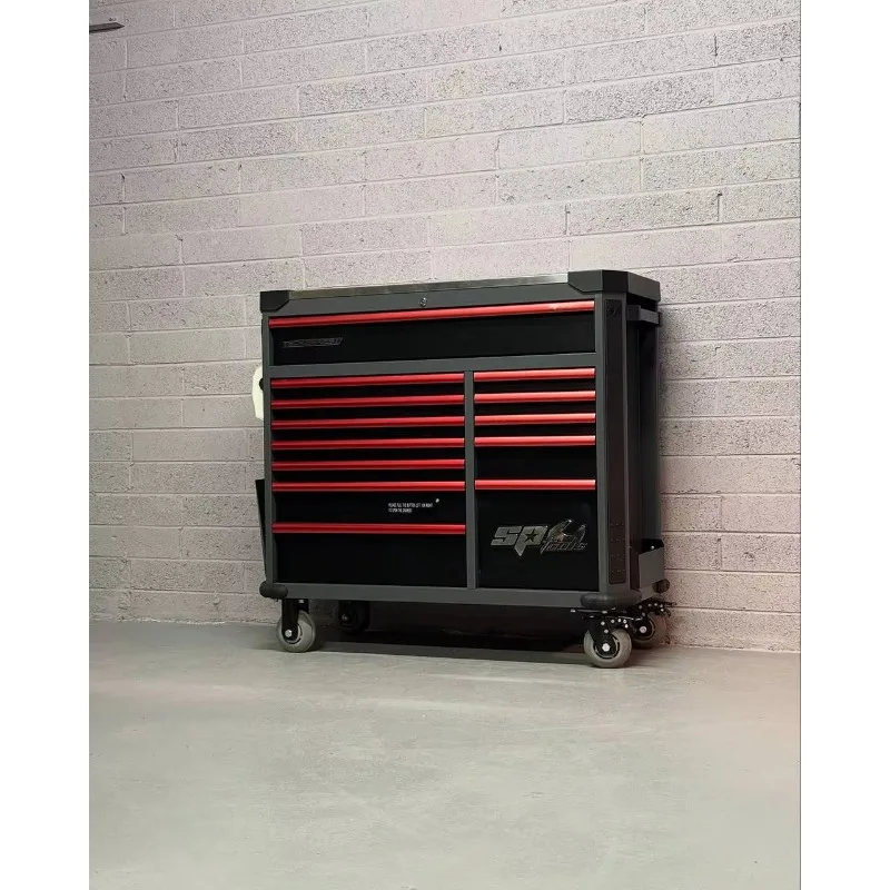 Wholesale 13 Drawer Tool Cart Rolling Car Metal Toolbox 4 Wheel Custom Steel Storage Workshop