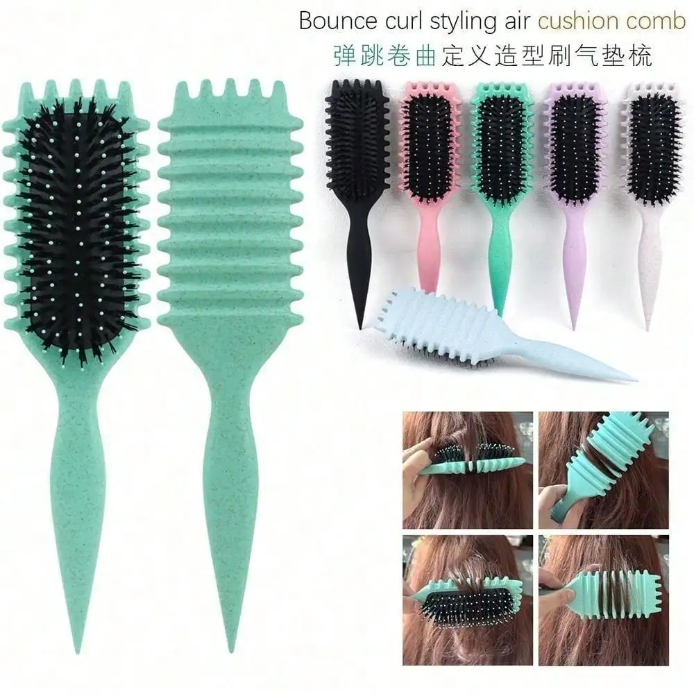

Расческа с воздушной подушкой из нейлона, массажная расческа, расческа для завивки, расческа для ухода за короткими волосами, расческа для распутывания волос, расческа для укладки локонов.