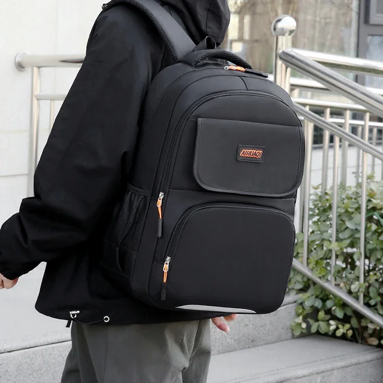 Travel backpack, large capacity luggage bag, business weekend bags, back to school backpacks, adjustable strap zipper closure 배낭
