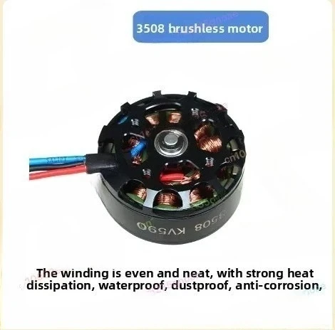 Brushless Motor 3508 400KV 590KV Brushless Outurnner Motor RC Airplane Plane Accessories Multi-axis Motor Model  for RC