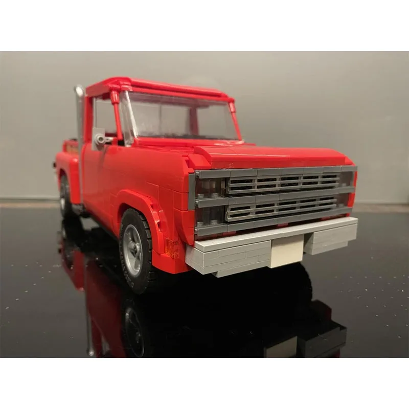 MOC-174123 nouveau modèle de blocs de construction de camion cargo classique, 1559 pièces, cadeau d'anniversaire et de jouet de noël pour enfants garçons