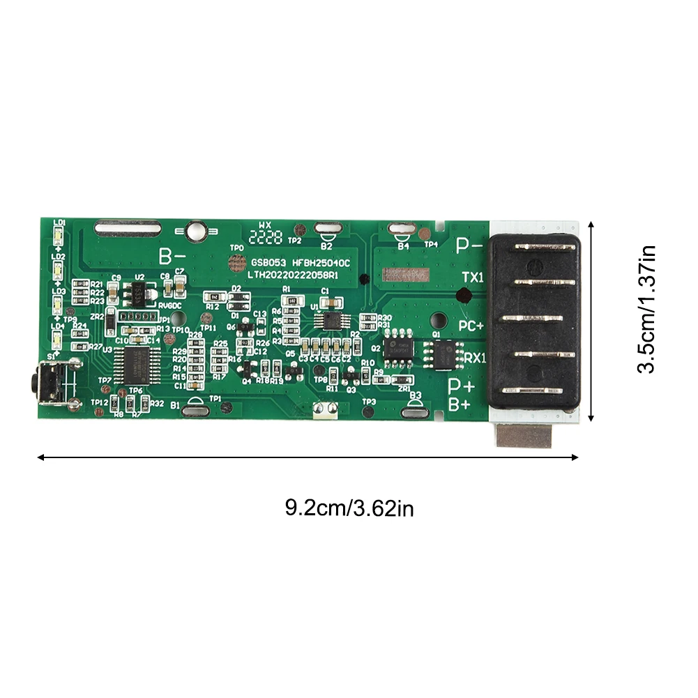 

Battery Case Battery Shell Circuit Board Lithium Ion Battery Plastic Shell 21700 Charging PCB Board Power Tool