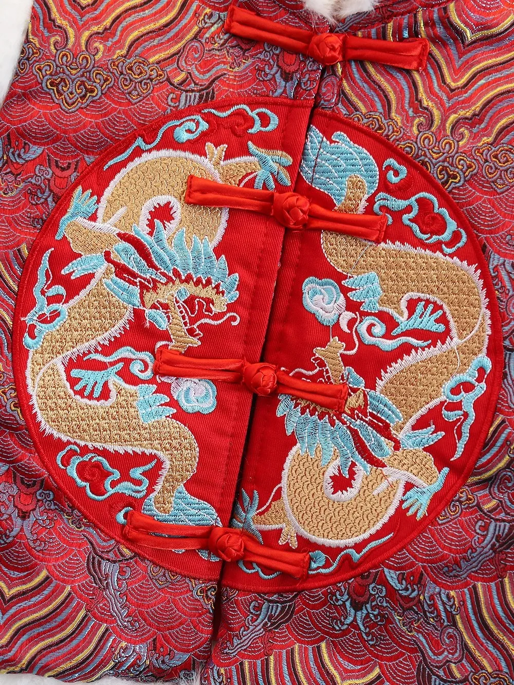 Roupas de inverno para meninos hanfu, conjunto de roupas de ano novo tang infantil estilo chinês, roupas de celebração adicionam veludo de manga comprida