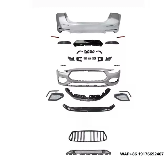 

High Quality Carbon Fiber C-MST Style Body Kit for ’Maserati Ghibli 2014-2019 Upgraded Aerodynamic Performance Kit Auto Parts