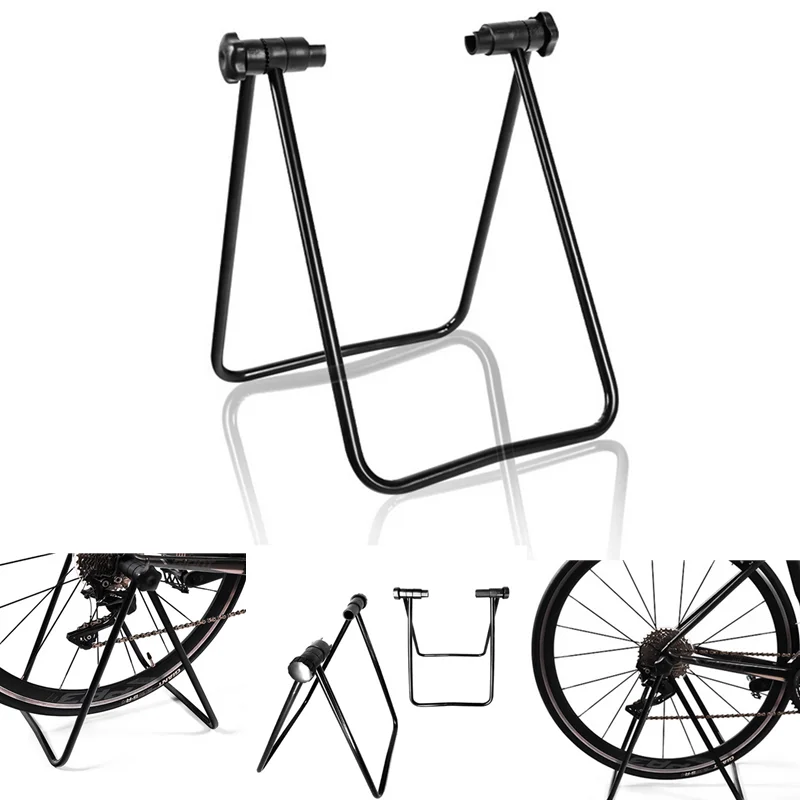 Mountain Road Bike Triangle Vertical Foldable Stand Bike Accessories Support For Adjusting Cleaning Repairing Bicycle Stand