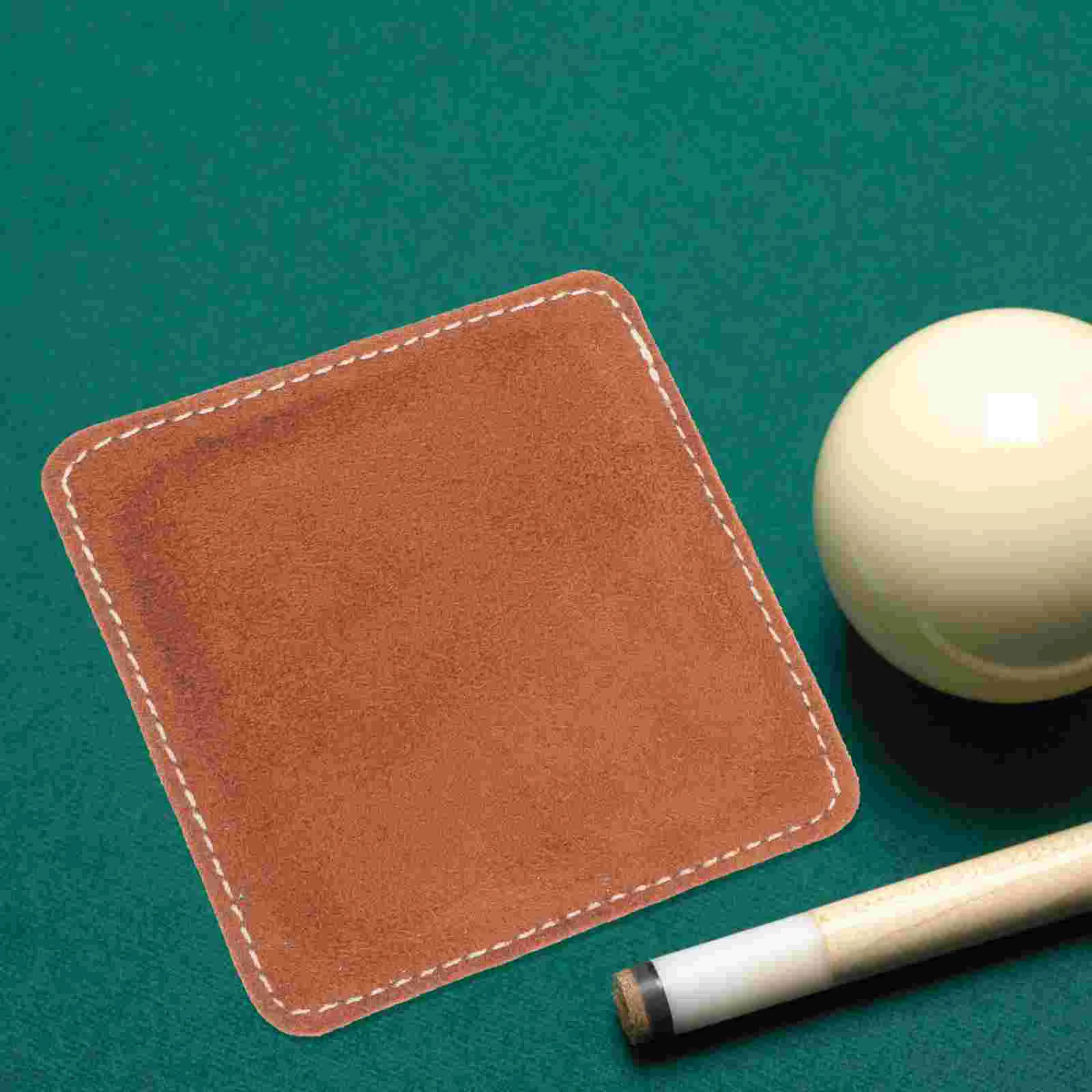 Towels Pool Cue Wipe The Soft Club Rough on Surface (brown) Stick Accessories Shaft Cleaner Billiard Cloth Army Green