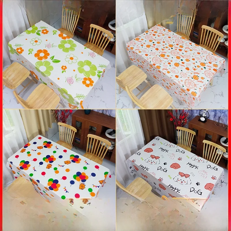 

Новогодняя утолщенная прямоугольная одноразовая скатерть для оформления класса начальной школы, декор для вечеринки, бренд Miss Seacy, столовые приборы